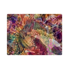 Blended Symmetry Premium Plush Fleece Blanket (mini) by kaleidomarblingart