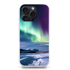 Northern Lights Aurora Night Nature Iphone 15 Pro Tpu Uv Print Case by Posterlux
