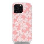 Lace White Ornamental Textile iPhone 16 Pro Max TPU UV Print Case Front