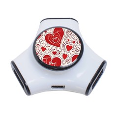 Be My Valentine 3-port Usb Hub by pollyparadiseartshop