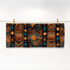 Tribal Chic Hand Towel by pollyparadiseartshop