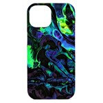 Sci-fi Scenester iPhone 15 Black UV Print PC Hardshell Case Front