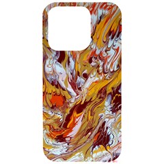 Phoenix Iphone 15 Pro Black Uv Print Pc Hardshell Case by kaleidomarblingart