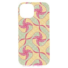 Abstract Pattern Design Scrapbooking Iphone 15 Plus Black Uv Print Pc Hardshell Case by Paksenen