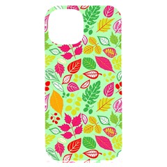 Flower Flora Floral Nature Pattern Seamless Iphone 15 Plus Black Uv Print Pc Hardshell Case by Bedest