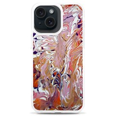Pour Flames Iphone 15 Plus Tpu Uv Print Case by kaleidomarblingart