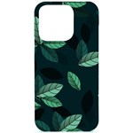 Foliage iPhone 15 Pro Black UV Print PC Hardshell Case Front