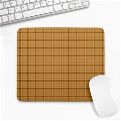 Autumn Fall Plaid Tartan 1 Large Mousepad by dressshop