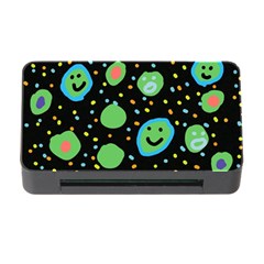 Doodle Dot Drawing Memory Card Reader With Cf by Salmanaz77