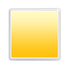 Cream Yellow To Amber Orange Linear Gradient Memory Card Reader (square) by GradientsOmbre