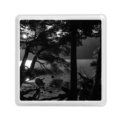 Los Alerces National Park Waterfront Landscape, Argentina002 Memory Card Reader (square) by dflcprintsclothing