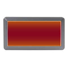 Amber Orange To Burgundy Red Bilinear Gradient Memory Card Reader (mini) by GradientsOmbre
