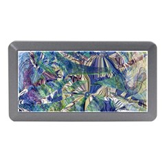 Blue Blend Memory Card Reader (mini) by kaleidomarblingart