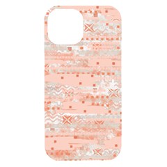 Boho Pattern Iphone 15 Black Uv Print Pc Hardshell Case by designsbymallika