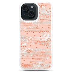 Boho Pattern Iphone 15 Plus Tpu Uv Print Case by designsbymallika