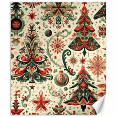 Christmas Tree Snow Canvas 20  X 24  by Bedest