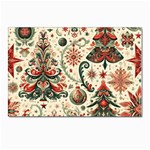 Christmas Tree Snow Postcards 5  x 7  (Pkg of 10) Front