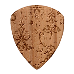 Christmas Tree Snow Wood Guitar Pick (set Of 10) by Bedest