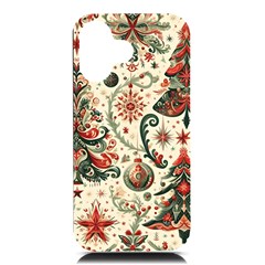 Christmas Tree Snow Iphone 16 Black Uv Print Pc Hardshell Case