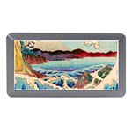 Wave Japanese Mount Fuji Ocean Memory Card Reader (Mini) Front