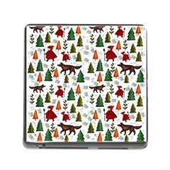 Little Red Riding Hood Seamless Memory Card Reader (square 5 Slot) by Sabxi