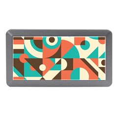 Retro Colorful Background, Retro Abstraction Memory Card Reader (mini) by kyorashop23