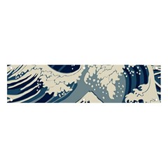 Japanese Wave Pattern Banner And Sign 4  X 1  by Cemarart