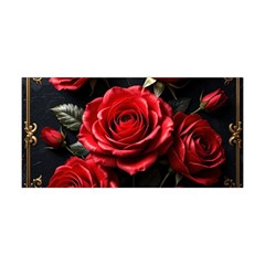 Red Roses Yoga Headband by Sabxi