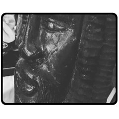 Bob Marley Two Sides Fleece Blanket (medium) by bestdesignintheworld