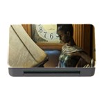 clock and lady Memory Card Reader with CF Front