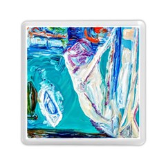 Sailing Boat Memory Card Reader (square) by bestdesignintheworld