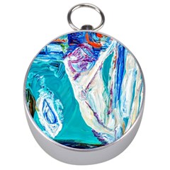 Sailing Boat Silver Compasses by bestdesignintheworld