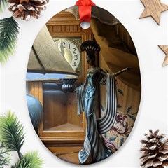 Lady Ornament (oval) by bestdesignintheworld