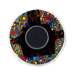 Shapes Pattern On-the-go Memory Card Reader by Posterlux