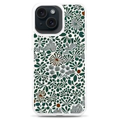 Retro Scandinavian Nordic Flowers Pattern 5 Iphone 15 Plus Tpu Uv Print Case by violetheavensky
