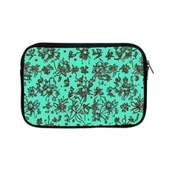 Mid Century Retro Floral 1970s 1960s Pattern 102 Apple Ipad Mini Zipper Cases by violetheavensky