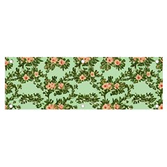 Retro 1880s Flowers Pattern 5 Banner And Sign 6  X 2  by violetheavensky