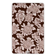 Mid Century Retro Floral 1970s 1960s Pattern 106 Name Card Style Usb Flash Drive by violetheavensky