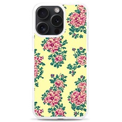Retro 1880s Flowers Pattern 8 Iphone 15 Pro Max Tpu Uv Print Case by violetheavensky
