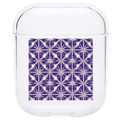 Royal Fractal Pattern 4 Hard Pc Airpods 1/2 Case by violetheavensky