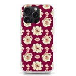 Retro 1880s Flowers Pattern iPhone 15 Pro TPU UV Print Case Front