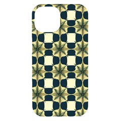 Royal Fractal Pattern Iphone 15 Black Uv Print Pc Hardshell Case by violetheavensky