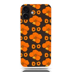 Retro 40s 50s Flowers Pattern Halloween 2 Iphone 16 Plus Tpu Uv Print Case by violetheavensky