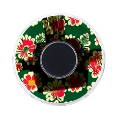 Retro 40s 50s Mexico Flowers Pattern 2 On-the-go Memory Card Reader by violetheavensky
