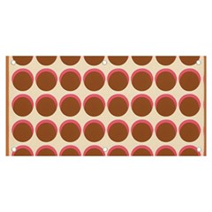 Retro 40s 50s Cupcake Pattern Banner And Sign 6  X 3  by violetheavensky