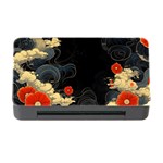 Korean Art Flowers Asian Pattern Memory Card Reader with CF Front