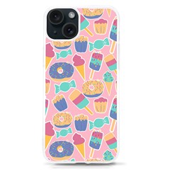 Ice Cream Donut Sweets Candie Iphone 15 Tpu Uv Print Case by Apenda