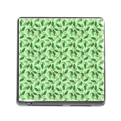 Leaves Pattern Texture Seamless Memory Card Reader (square 5 Slot) by Hannah976