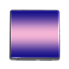 Navy Blue To Cotton Candy Pink Bilinear Gradient Memory Card Reader (square 5 Slot) by GradientsOmbre