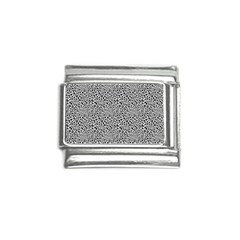 Black White Leopard Italian Charm (9mm) by DinkovaArt